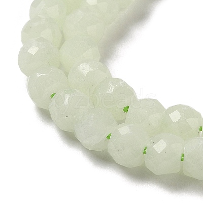 Synthetic Luminous Stone Beads Strands G-C086-01B-08-1