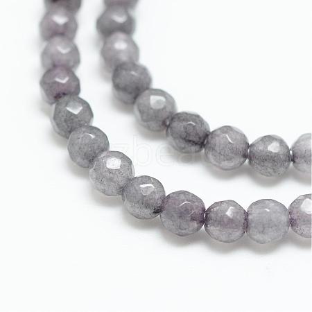 Natural Agate Bead Strands G-R344-3mm-18-1