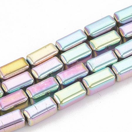 Electroplate Non-magnetic Synthetic Hematite Beads G-N0322-11B-1