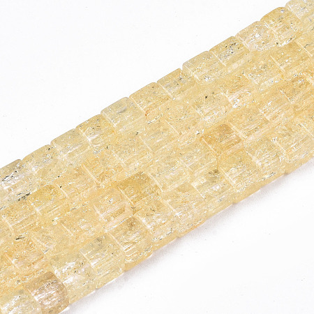 Crackle Glass Beads GLAA-S192-005B-1