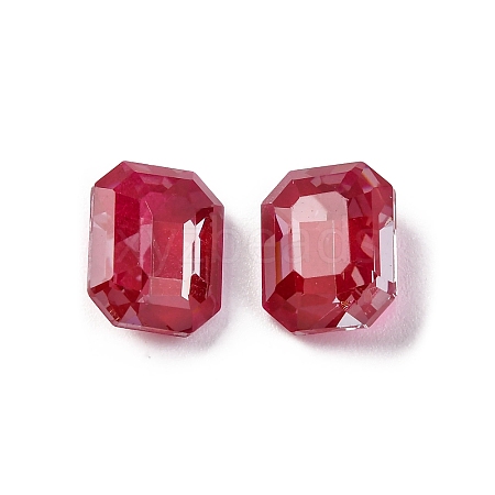 Glass Rhinestone Cabochons RGLA-A026-03B-208DE-1