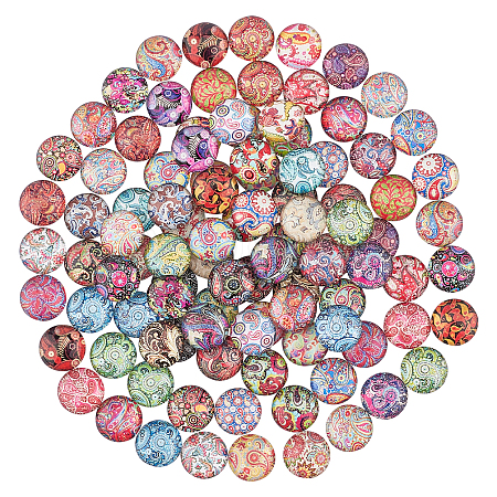 Glass Cabochons GGLA-PH0006-05-1