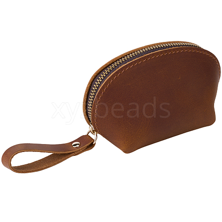 Leather Credit Card Wallets for Women Men AJEW-WH20007-10B-1