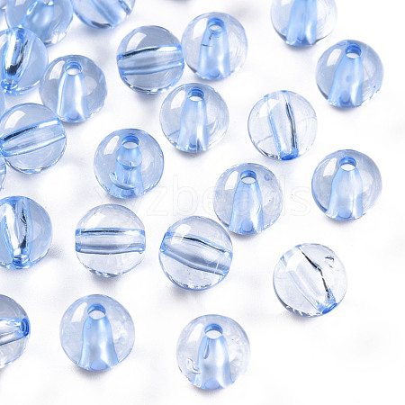 Transparent Acrylic Beads MACR-S370-A10mm-749-1