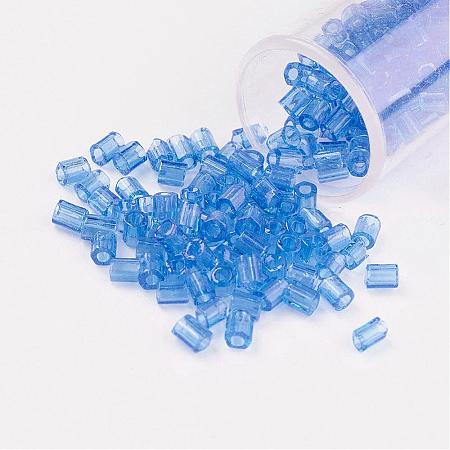 11/0 Two Cut Round Hole Glass Seed Beads SEED-G006-2mm-03B-1