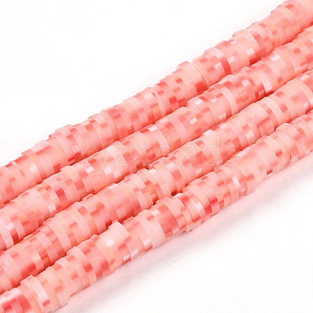 Handmade Polymer Clay Beads Strands CLAY-N008-010-212-1