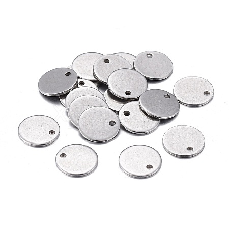 201 Stainless Steel Charms STAS-F255-043P-10mm-1