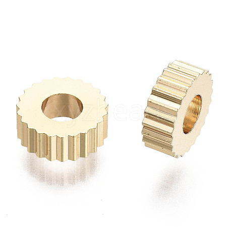 Brass Beads KK-Q735-130G-1