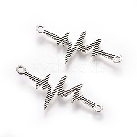 Tibetan Style Zinc Alloy Links connectors PALLOY-P178-19AS-1