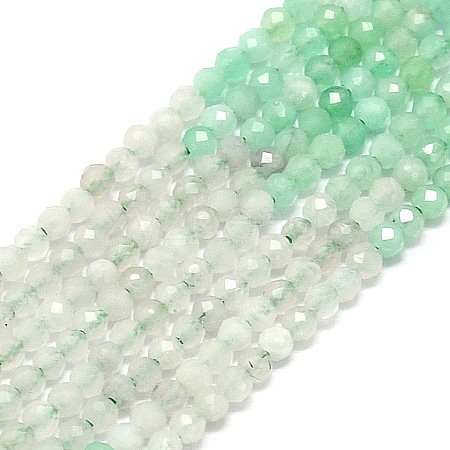 Natural Emerald Quartz Beads Strands G-G106-C09-01-1