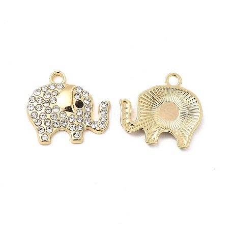 Alloy Rhinestone Pendants ALRI-K048-01D-1