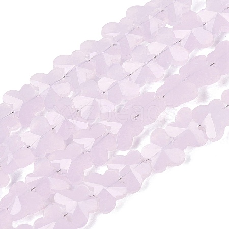 Imitation Jade Glass Beads Strands GLAA-Q118-01A-A04-1