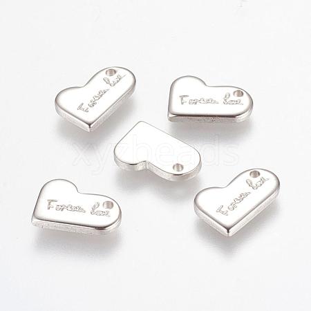304 Stainless Steel Charms STAS-K149-05P-1