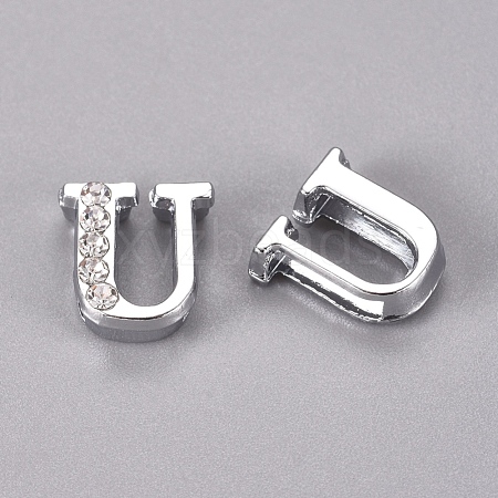 Alloy Slide Charms PALLOY-WH0066-21U-1
