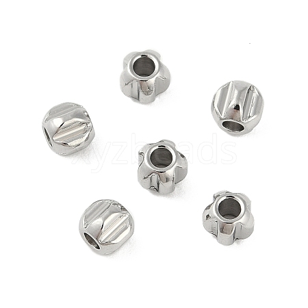 Non-Tarnish 304 Stainless Steel Beads STAS-C108-08B-P-1