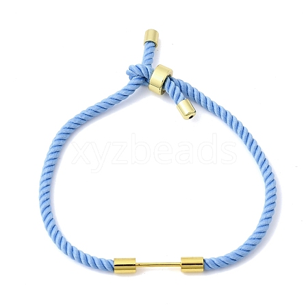 3MM Round Nylon Milan Cord Necklaces Making BJEW-H642-01G-32-1