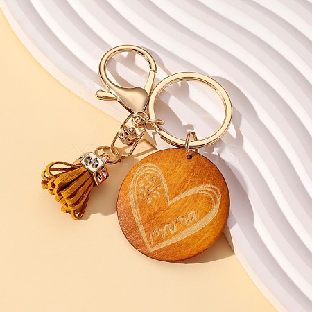 Wood Keychain PW-WGB64D8-01-1