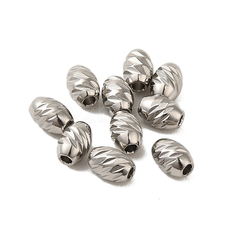 Non-Tarnish 304 Stainless Steel Beads STAS-C094-04B-P-1