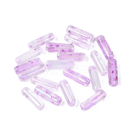 Picasso Transparent Glass Bugle Beads SEED-N010-02A-11-1