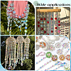 80Pcs Transparent Faceted Glass Connector Charms GLAA-SP0001-88A-01-6