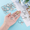 Tibetan Style Alloy Keychains KEYC-HY00013-3