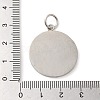 Non-Tarnish 304 Stainless Steel Pendants STAS-C086-05B-P-3