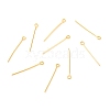 Brass Eye Pins KK-F824-113B-G-1