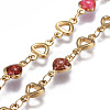 304 Stainless Steel Enamel Chains CHS-P006-09G-2