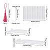 Boutigem 39Pcs DIY Silicone Bookmark Molds DIY-BG0001-04-9