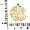 Brass Enamel Pendants KK-H529-06G-3