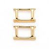 Eco-Friendly Brass Watch Band Clasps LS-KK-M225-34G-1
