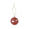 Christmas Theme Acrylic Pendant Decoration LS-HJEW-G021-01D-2