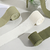 3 Rolls 3 Colors Cotton Ribbon OCOR-GF0005-33B-7