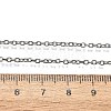 Tarnish Resistant Classic Plain 304 Stainless Steel Mens Womens Cable Chain Necklace Making STAS-P045-01P-3