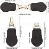 Fingerinspire 6 Sets Imitation Leather Toggle Buckle AJEW-FG0001-56-2