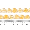 Natural Citrine Beads Strands G-N342-17-5