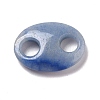 Dyed & Heated Natural Blue Aventurine Connector Charms G-P467-01H-2