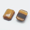 Natural Tiger Eye Cabochons G-G759-L03-2