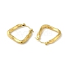 304 Stainless Steel Hoop Earrings for Women EJEW-B054-01G-2