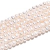 Natural Cultured Freshwater Pearl Beads Strands PEAR-T006-16A-2