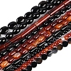 Natural Agate Beads Strands G-F513-01A-2