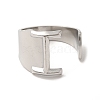 Non-Tarnish 201 Stainless Steel Finger Rings RJEW-H223-04P-I-1