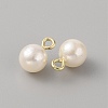 ABS Plastic Imitation Pearl Pendants KY-WH0038-05B-KCG-2