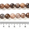 Natural Black Sunstone Beads Strands G-U009-A01-04-5