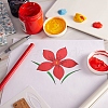 2 Sets 2 Styles Plastic Drawing Stencil DIY-SZ0002-24-6