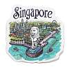 50Pcs Travel Scenery Paper Self-Adhesive Picture Stickers AJEW-S086-15-3
