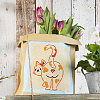 PET Hollow Out Drawing Painting Stencils DIY-WH0422-0028-4