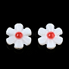 Natural Freshwater Shell Enamel Beads SHEL-N003-27C-2