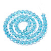 Transparent Glass Beads X-GLAA-Q066-14mm-C09-2