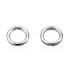 Tarnish Resistant 304 Stainless Steel Open Jump Rings STAS-R065-45-2